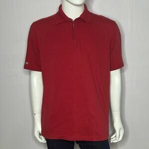 Tommy Bahama half zip‎ button closure shirt size XL.